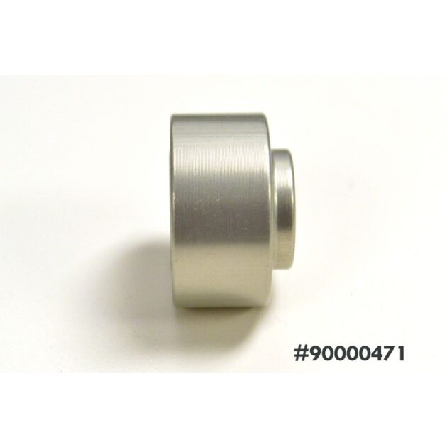 Shock mount spacer with 1/2" I.D. for cantilever pin or shock stud.