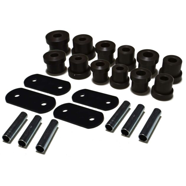 Delrin leaf spring bushings for 1967-1981 GM F-Body and 1968-1974 Nova.