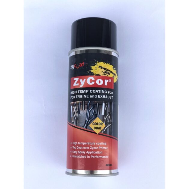 ZyCor High Temperature Bitchin Black color coat 13 oz aerosol spray