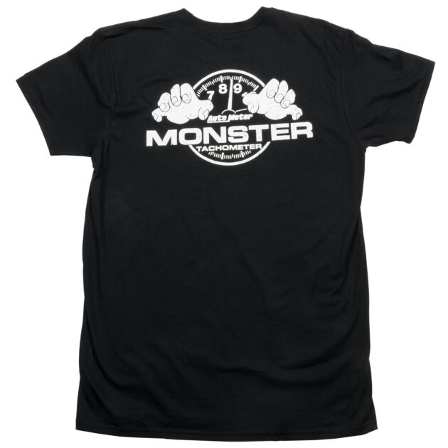 T-SHIRT, ADULT MEDIUM, BLACK, MONSTER