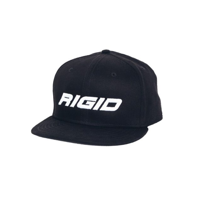 RIGID New Era Flat Bill Hat With 3D Embroidered Logo, Snapback