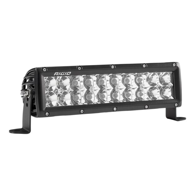 RIGID E-Series PRO LED Light, Spot/Flood Optic Combo, 10 Inch, Black Housing