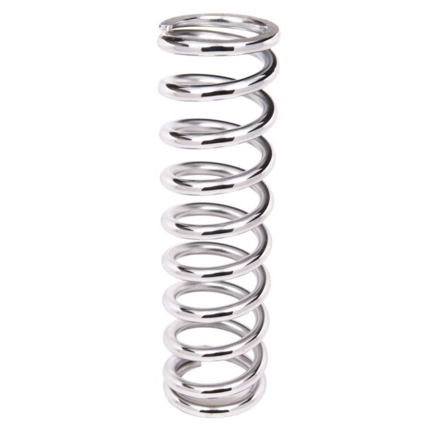 Aldan American Coil-Over-Spring, 250 lbs./in. Rate, 12 in. Length, 2.5 in. I.D. Chrome, Each