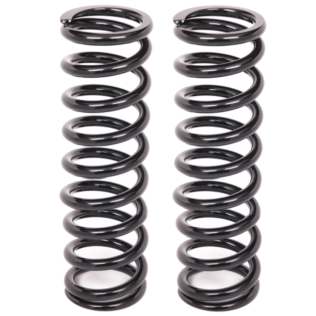 Aldan American Coil-Over-Spring, 400 lbs./in. Rate, 12 in. Length, 2.5 in. I.D. Black, Pair