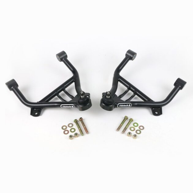 Motor mounts for Ford FE. For use with Ridetech F-100 suspension.