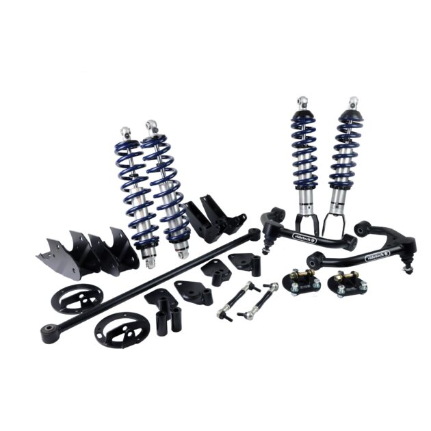 Front and rear Coil-Over lowering system for 2019-2025 Ram 1500 4WD.