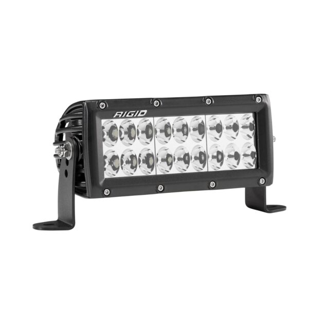 RIGID E-Series PRO LED Light, Driving Optic, 6 Inch, Black Housing