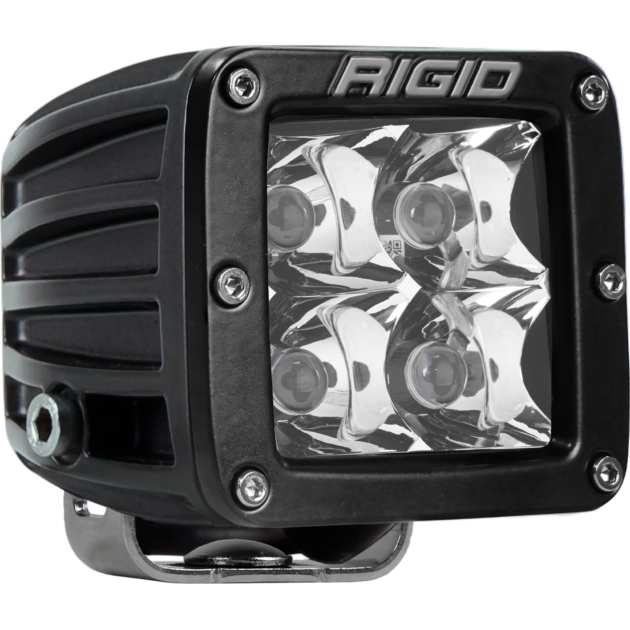 RIGID D-Series PRO LED Light, Spot Optic, Surface Mount, Single