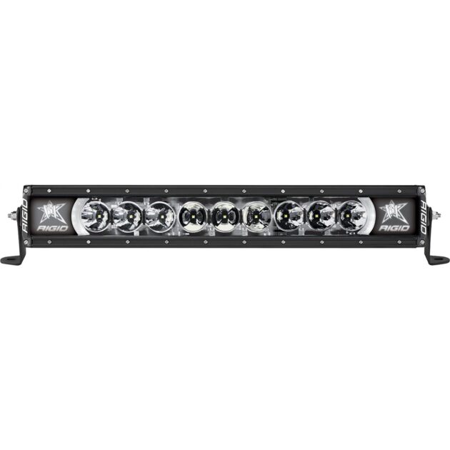 RIGID Radiance Plus LED Light Bar, Broad-Spot Optic, 20Inch With White Backlight