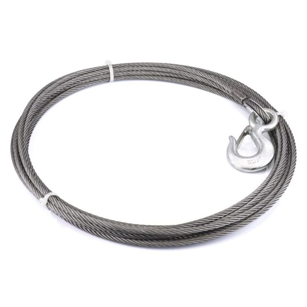 WIRE ROPE ASSEMBLY 3/8 Inch Diameter x 50 Foot Length