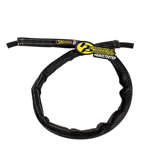 Rugged coated lava rock fiber, Hook & Loop closure, Withstands 1200F continuous