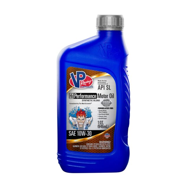 VP SYN Blend 10W-30 Hi-Performance Motor Oil 12/Qts Case