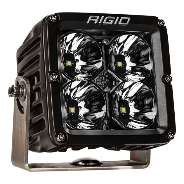 RIGID Radiance Pod XL With White Backlight, Surface Mount, Black Housing, Pair