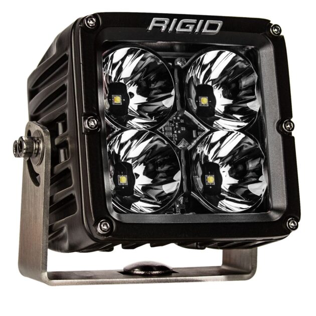 RIGID Radiance Pod XL With White Backlight, Surface Mount, Black Housing, Pair