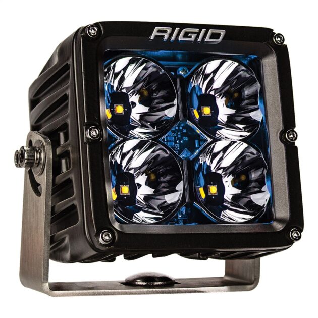 RIGID Radiance Pod XL With Blue Backlight, Surface Mount, Black Housing, Pair