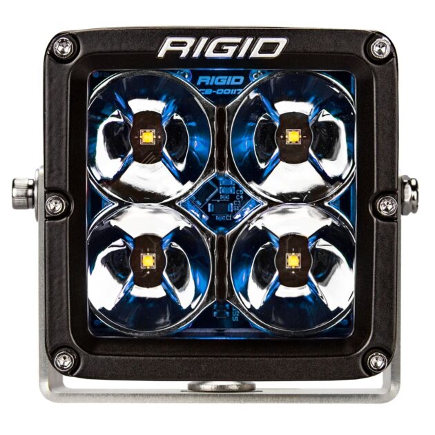 RIGID Radiance Pod XL With Blue Backlight, Surface Mount, Black Housing, Pair