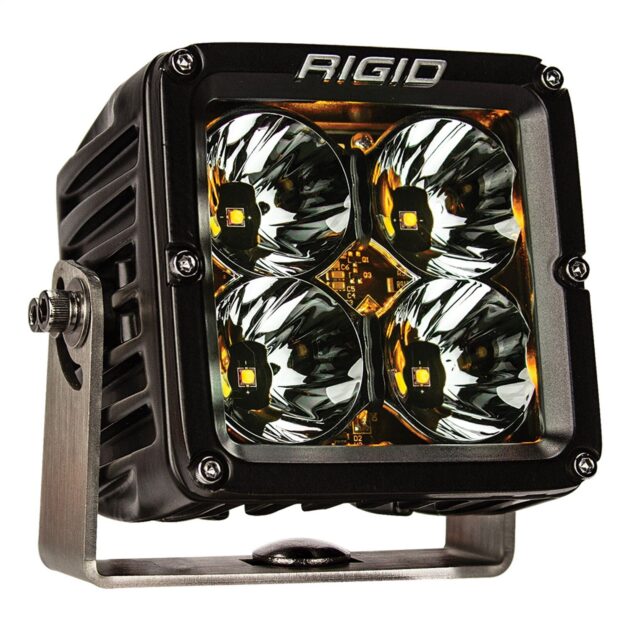 RIGID Radiance Pod XL With Amber Backlight, Surface Mount, Black Housing, Pair