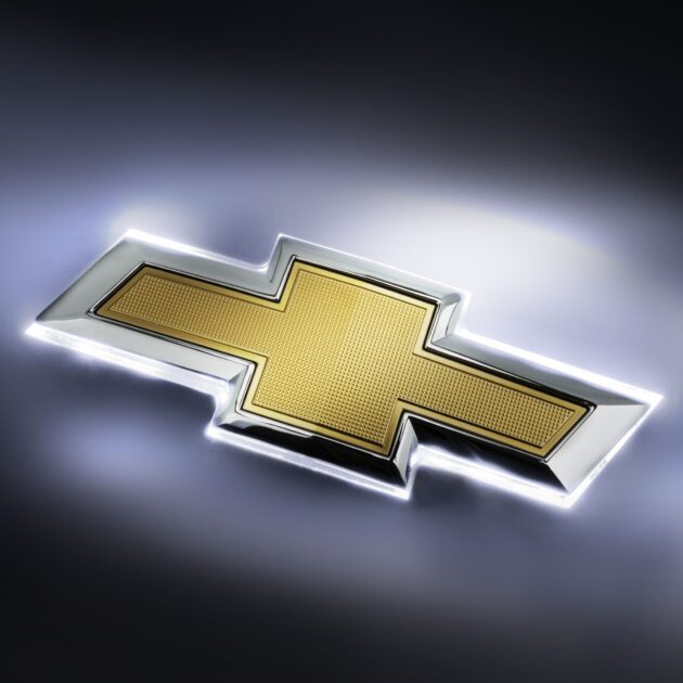 3460-001 - 2016-2019 Chevy Camaro Illuminated Bowtie - White