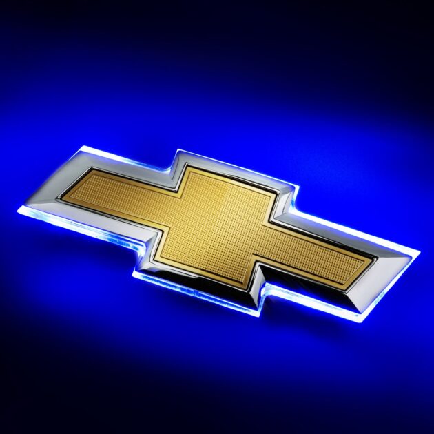 3460-002 - 2016-2019 Chevy Camaro Illuminated Bowtie - Blue