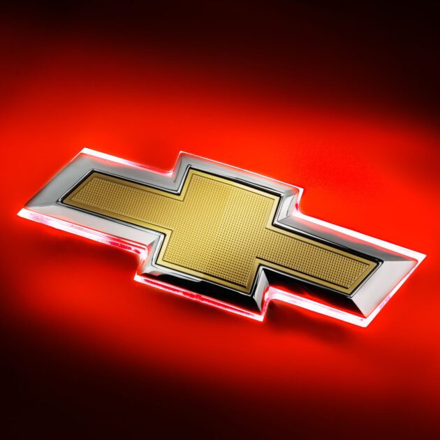 3460-003 - 2016-2019 Chevy Camaro Illuminated Bowtie - Red