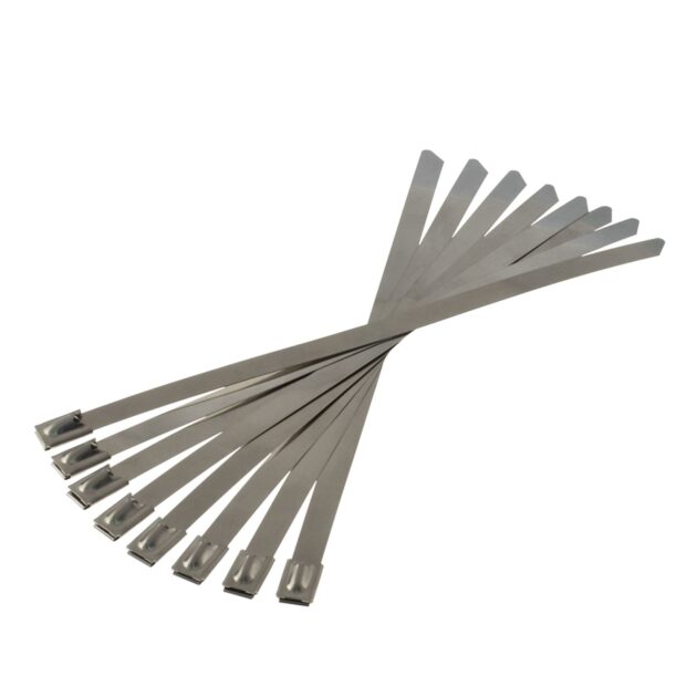 No special tools required, 321 stainless steel, Great for heat wraps and shields
