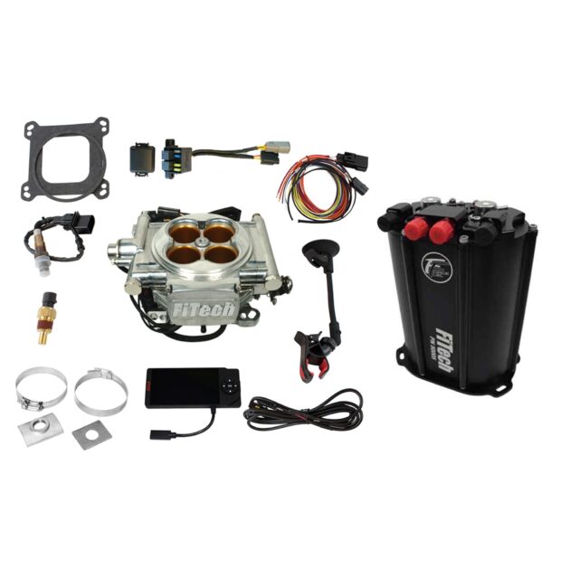 Go EFI 8 1200 HP Bright Aluminum Finish System Master Kit