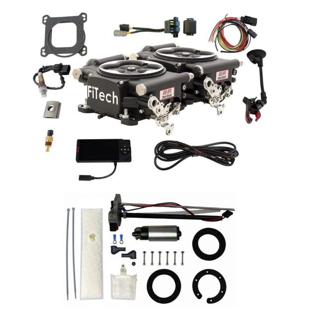 Go EFI 2x4 625 HP Matte Black EFI System Master Kit