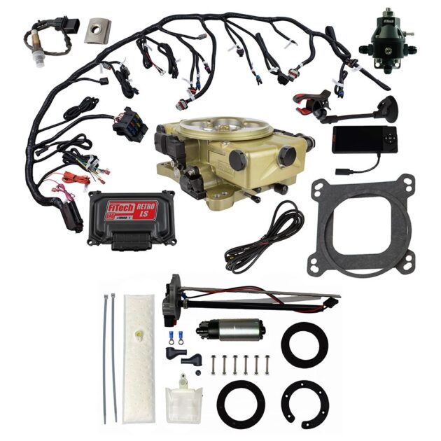 Retro LS 650 HP Classic Gold EFI System Master Kit