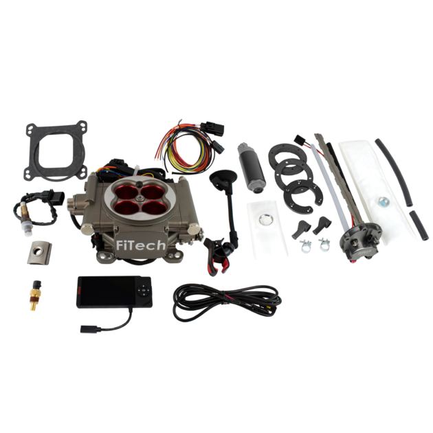 FiTech - Go Street 400 HP Cast EFI System With Go Fuel 340 LPH In Tank Master Kit