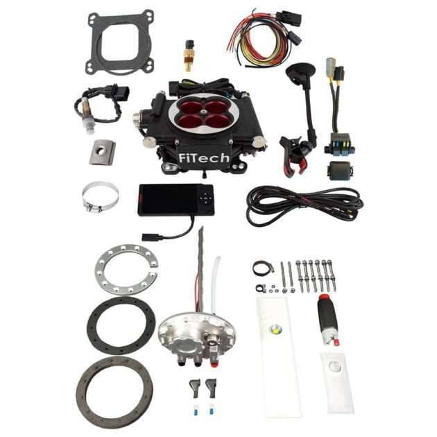 Go EFI 4 600 HP Power Adder Matte Black EFI System