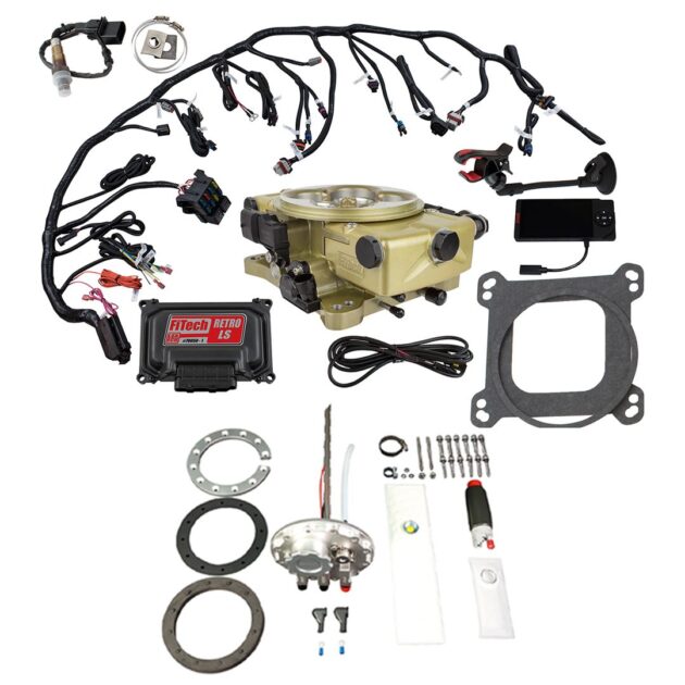 Retro LS 650 HP Classic Gold EFI System Master Kit