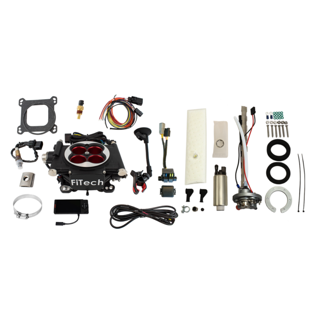 Go EFI 4 600 HP Power Adder Matte Black EFI System Master Kit