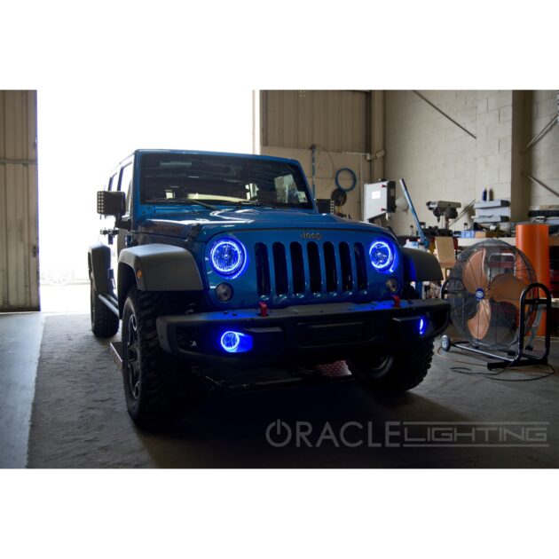 3943-002 - Jeep Wrangler JK 2007-2017 ORACLE LED Waterproof Halo Kit