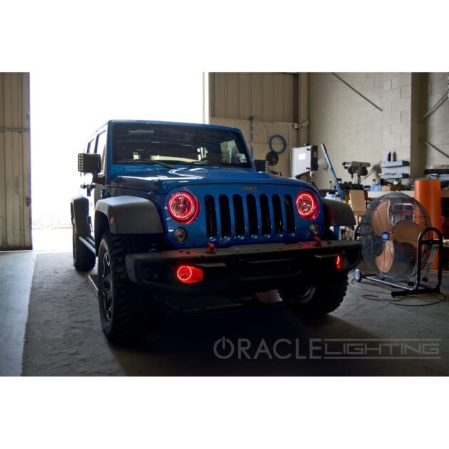 3943-003 - Jeep Wrangler JK 2007-2017 ORACLE LED Waterproof Halo Kit