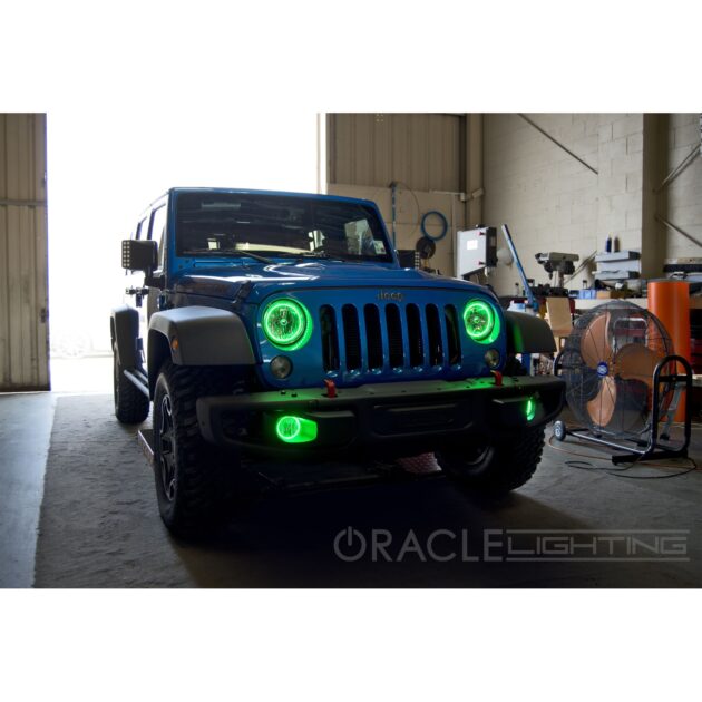 3943-004 - Jeep Wrangler JK 2007-2017 ORACLE LED Waterproof Halo Kit