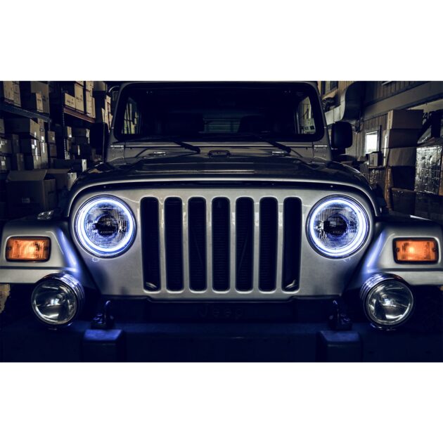 3947-001 - Jeep Wrangler TJ 1997-2006 ORACLE LED Waterproof Halo Kit