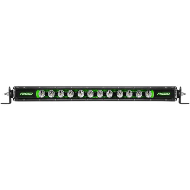 RIGID Radiance Plus SR-Series Single Row LED Light Bar With 8 Backlight Options: Red, Green, Blue, Light Blue, Purple, Amber, White Or Rotating, 40 Inch Length