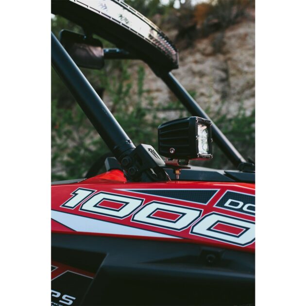 RIGID 2014-2020 Polaris XP1000 A-Pillar Mount Kit, fits D-Series or Radiance Pod