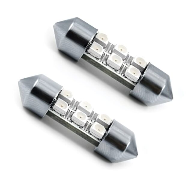 5201-001 - ORACLE 31MM 6 LED SMD Festoon Bulbs (Pair) - Cool White