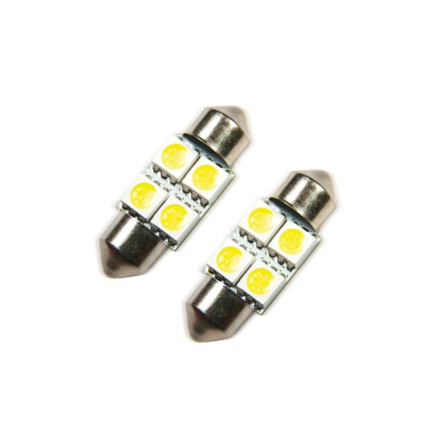5203-001 - ORACLE 33MM 4 LED 3-Chip Festoon Bulbs (Pair) - Cool White