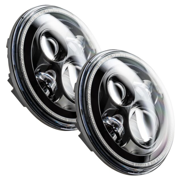 5769-330 - ORACLE 7in. High Powered LED Headlights - Black Bezel