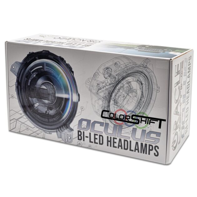 5839-335 - Oculus ColorSHIFT Bi-LED Projector Headlights, ColorSHIFT - BC1