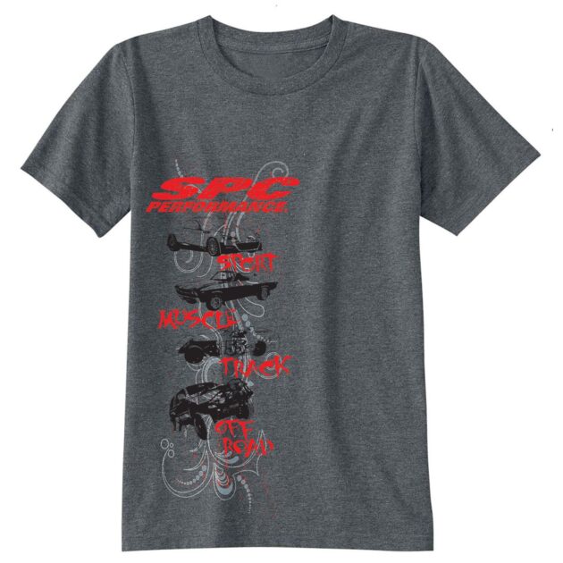 SPC PERF T-SHIRT-LG-GRAY