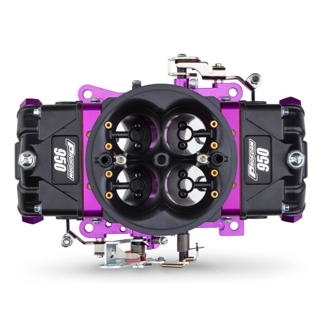 950 CFM, Mechanical Secondary, Black & Purple