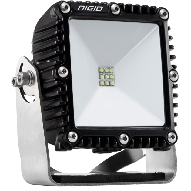 RIGID 4X4 115 Degree DC LED Scene Light, Surface Mount, White Housing, Single