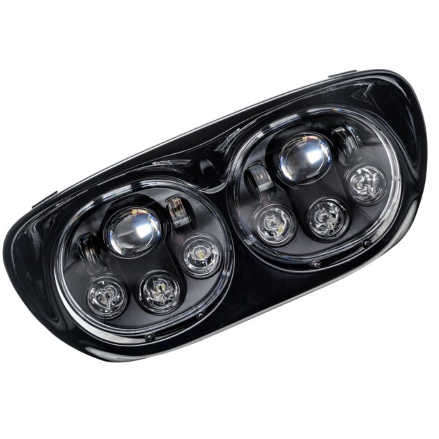 6918-001 - ORACLE Harley Road Glide Replacement LED Headlight - Black