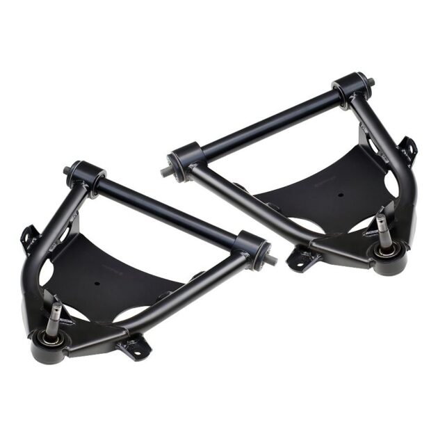 Front lower StrongArms for 1971-1987 C10. For use with CoolRide air springs.