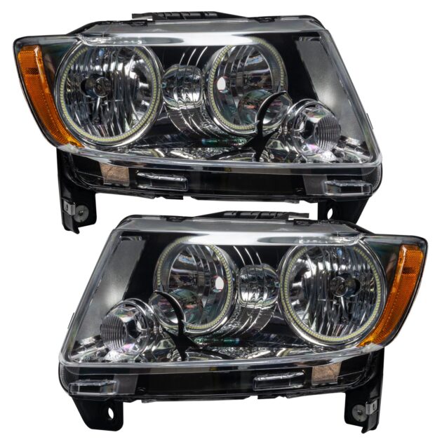 7070-001 - 2011-2013 Jeep Grand Cherokee SMD HL (Non-HID) - Chrome