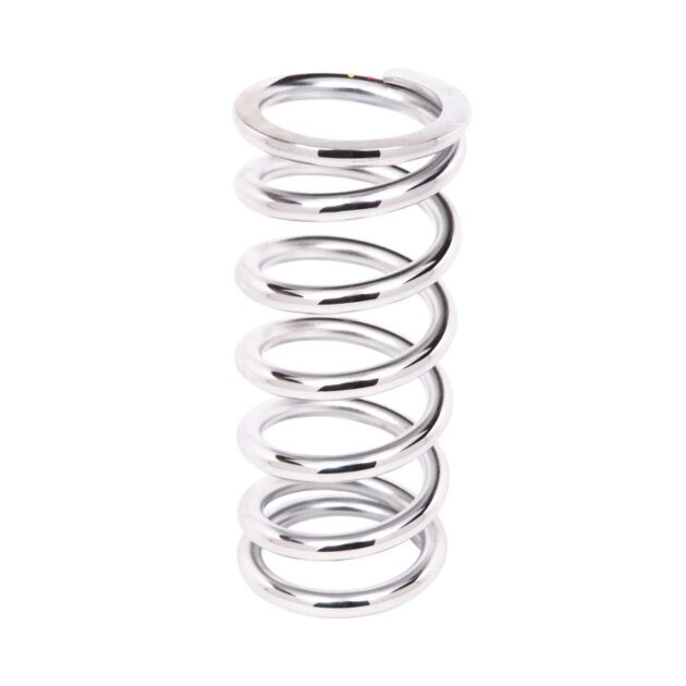 Aldan American Coil-Over-Spring, 350 lbs./in. Rate, 8 in. Length, 2.5 in. I.D. Chrome, Each