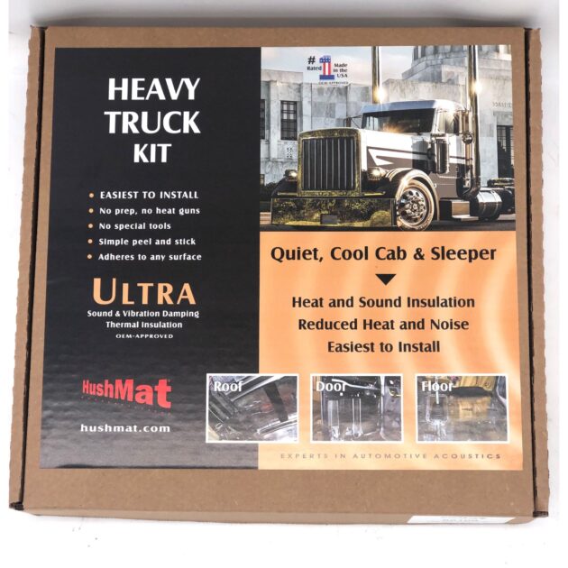 Universal Day Cab Truck Floor Only Sound and Thermal Insulation Kit